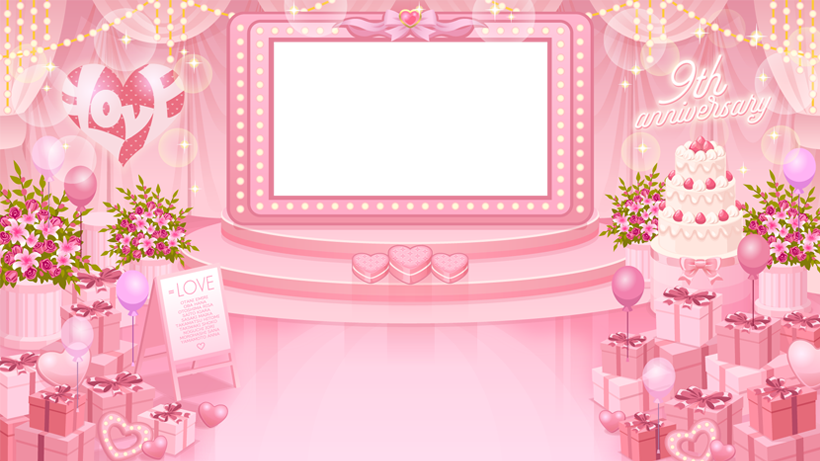 アクリルステージスタンド